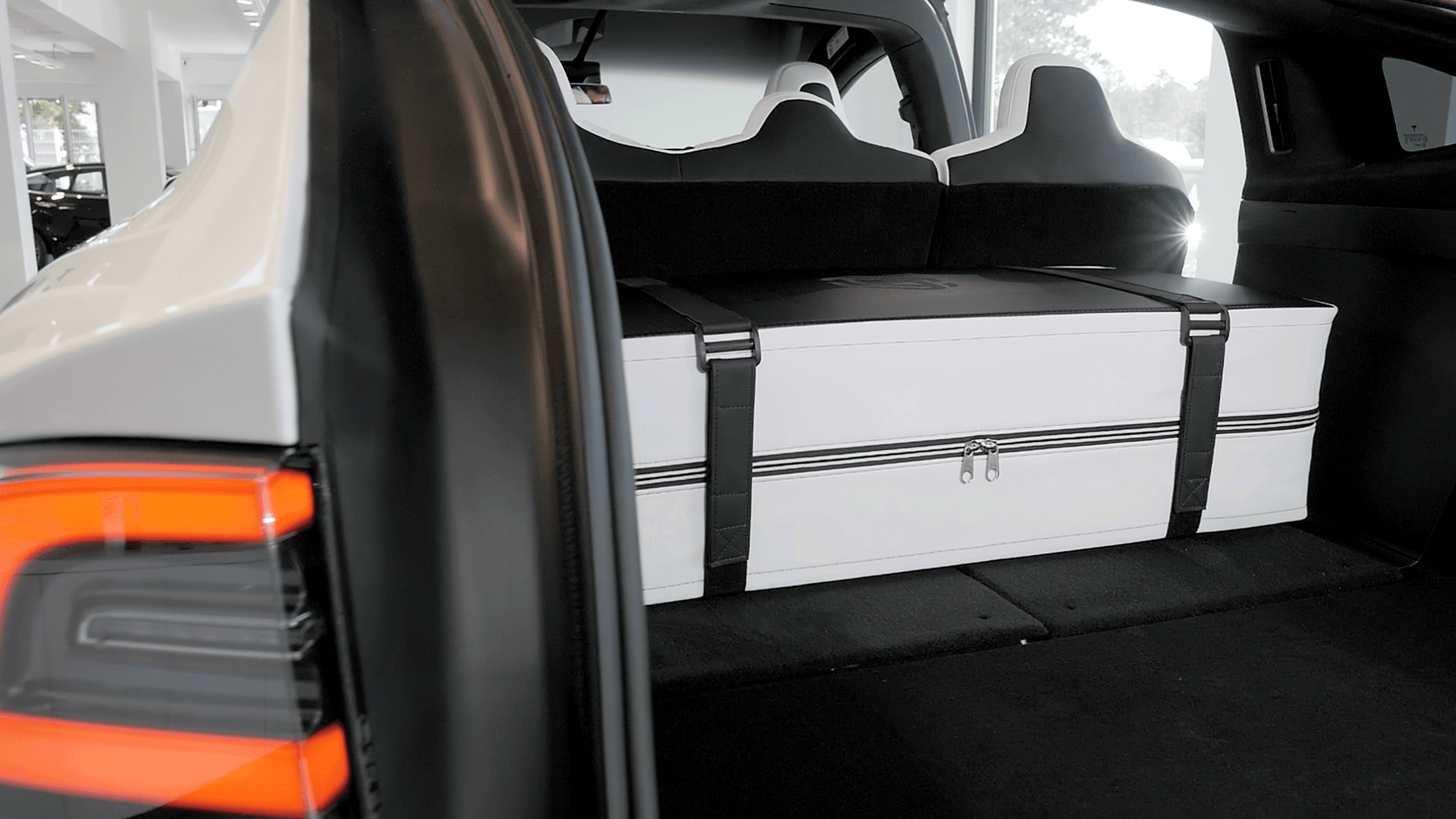 Tesla model x bed